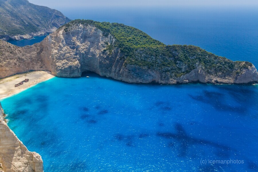 Navagio beach with shipwreck on Zakynthos island in Greece - Levente ...